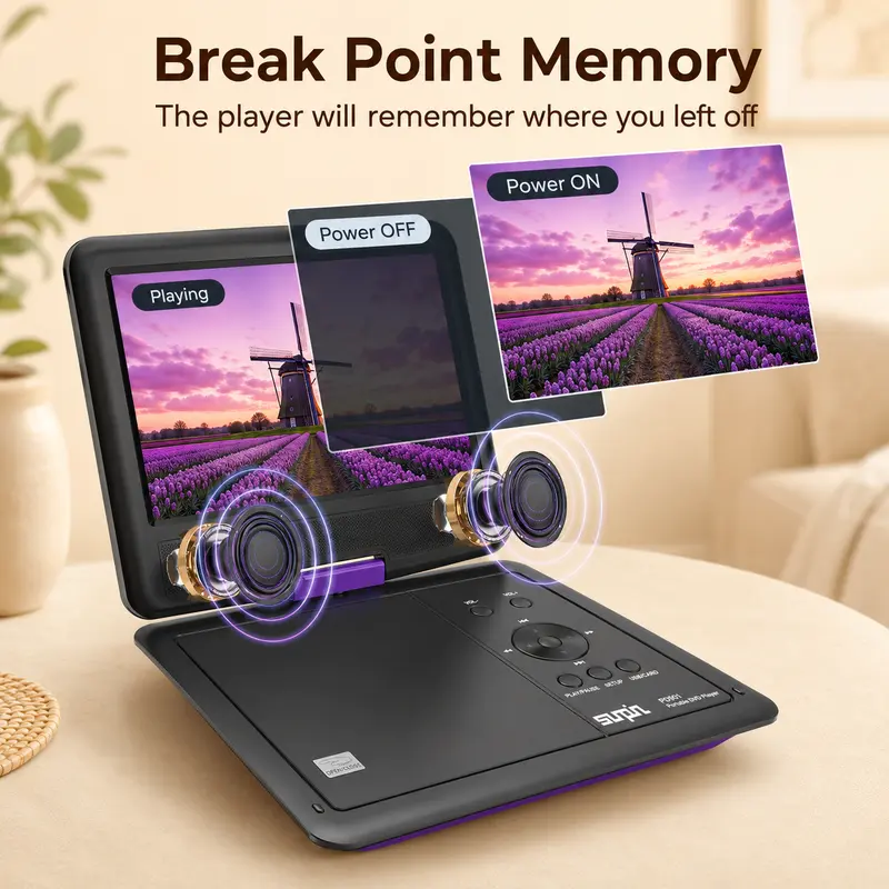 Chargeable Portable DVD Player