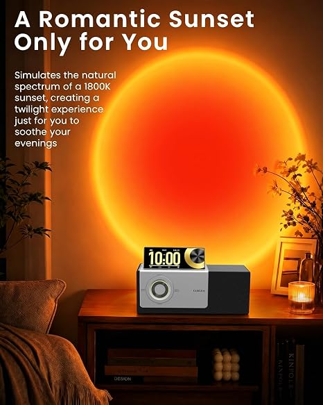 Wireless Bluetooth Speaker—doubles as a charging dock; suitable for home use or as a sleep-aid gift.