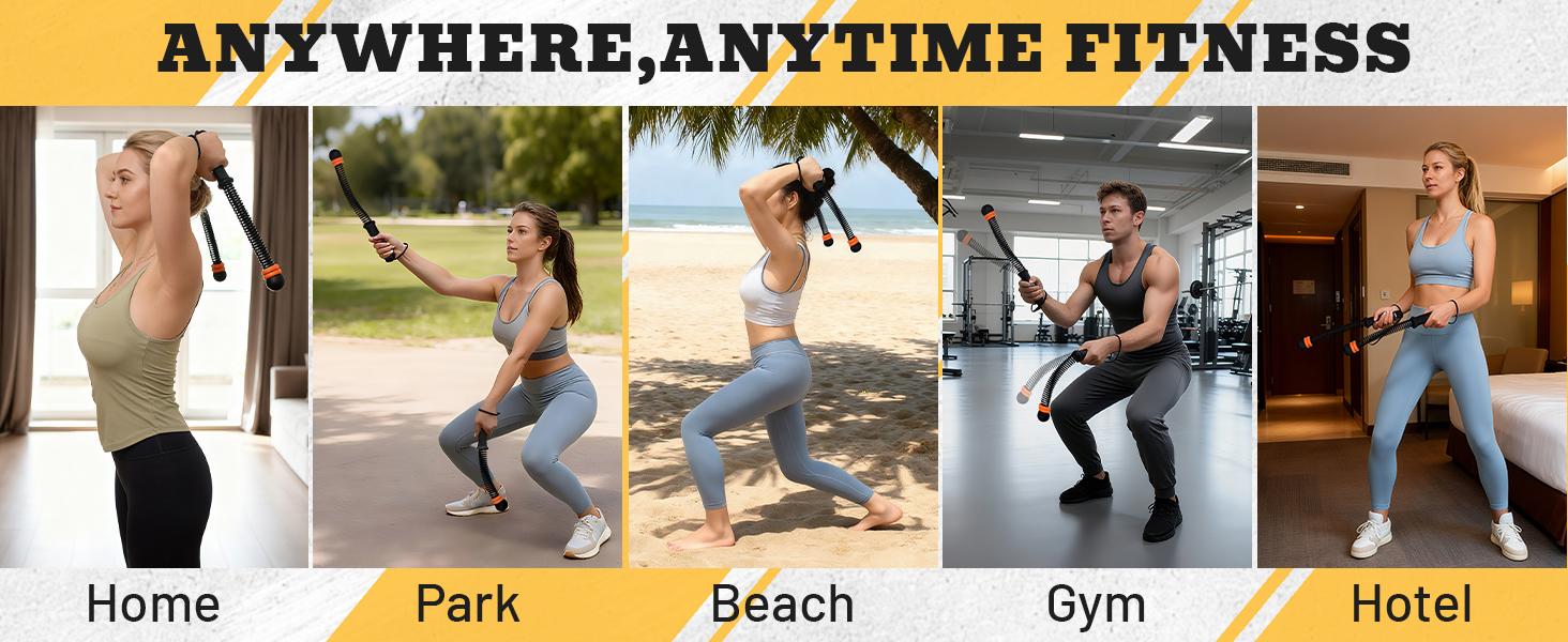 FINDAMAZE Cordless Battle Ropes for Home Gym - Cordless Training Rope Fitness Equipment for Men & Women, Weighted Workout Ropes for HIIT, No-Jump Full-Body Exercise, Ideal for Fitness Enthusiasts Workout Equipment Training Equipment & Festival Gift