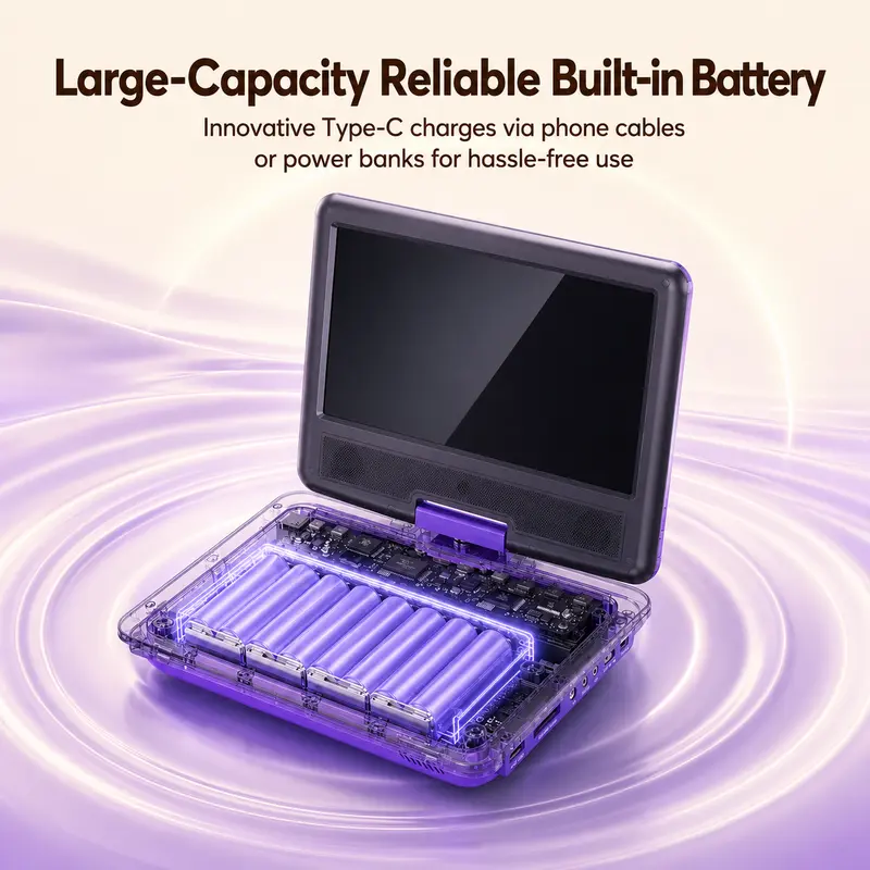 Chargeable Portable DVD Player