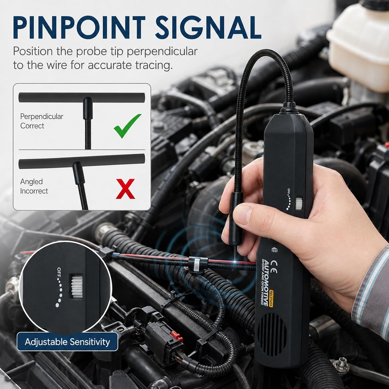 Automotive Circuit Tester – Tool for Vehicle Circuit/Cable Tracing and Fault Diagnosis