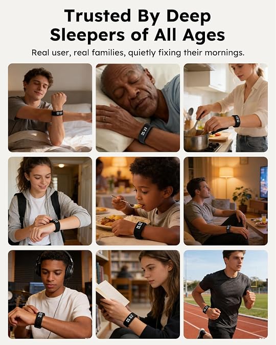 Vibrating Alarm Watch Designed for Heavy Sleepers—Silent Wake-Up Wristbands and Smart Wearables