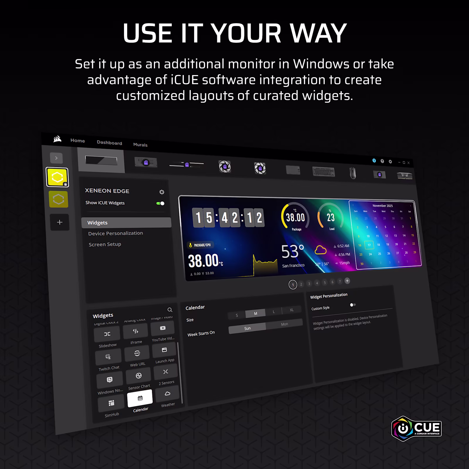 CORSAIR EDGE 14.5-inch LCD Touchscreen