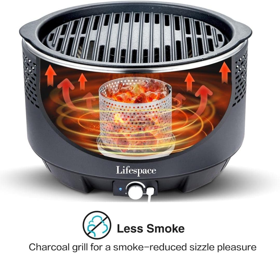Portable Lightweight Charcoal Grill with FREE Carry Bag