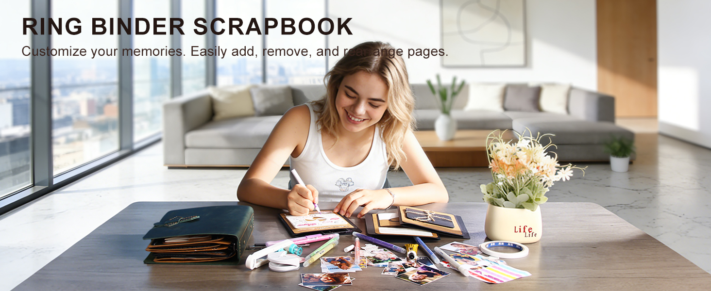 Leather Scrapbook