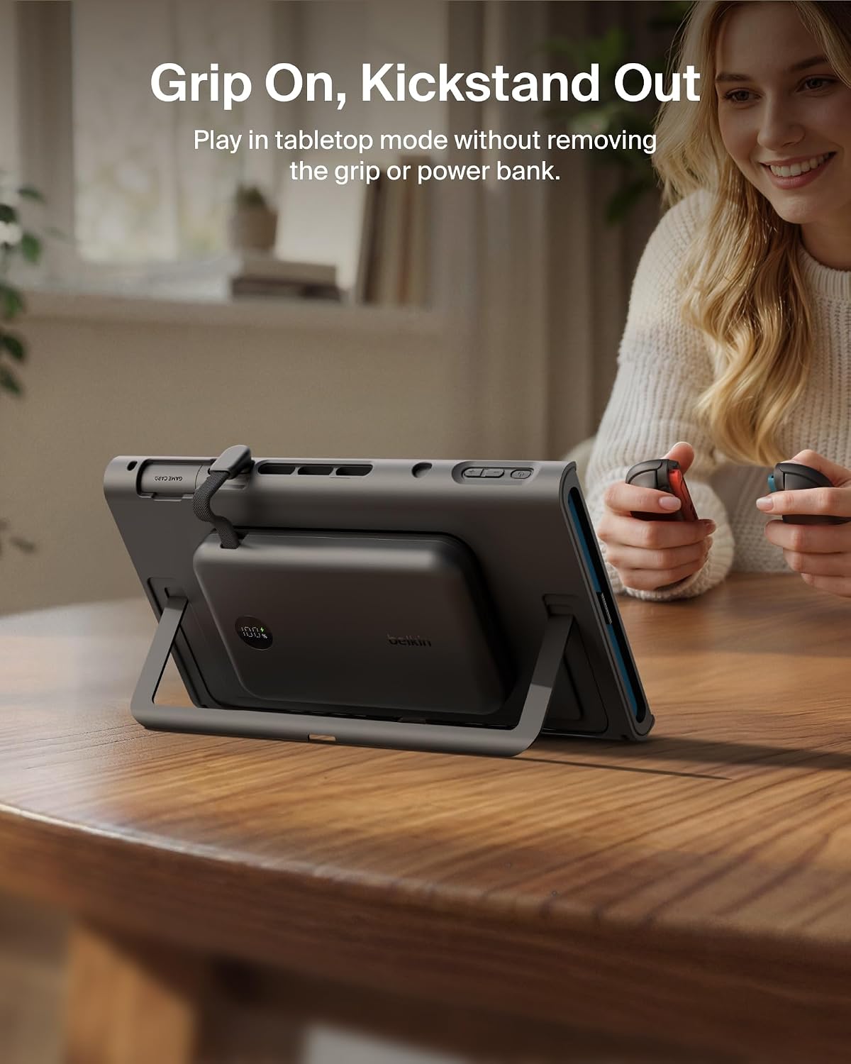 Grip Charging Case with 10000mAh Power Bank 30W