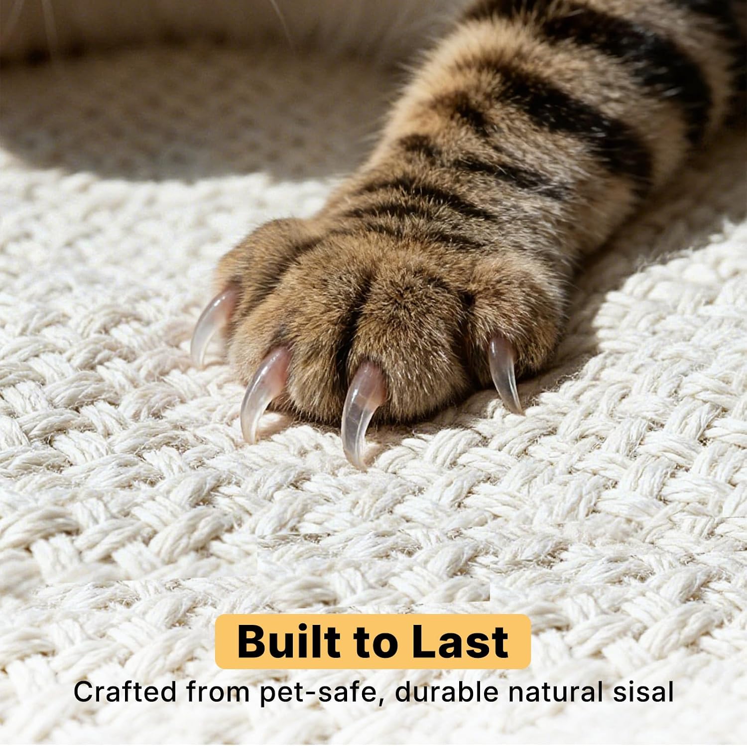 Cat Scratcher Side Table for Couch