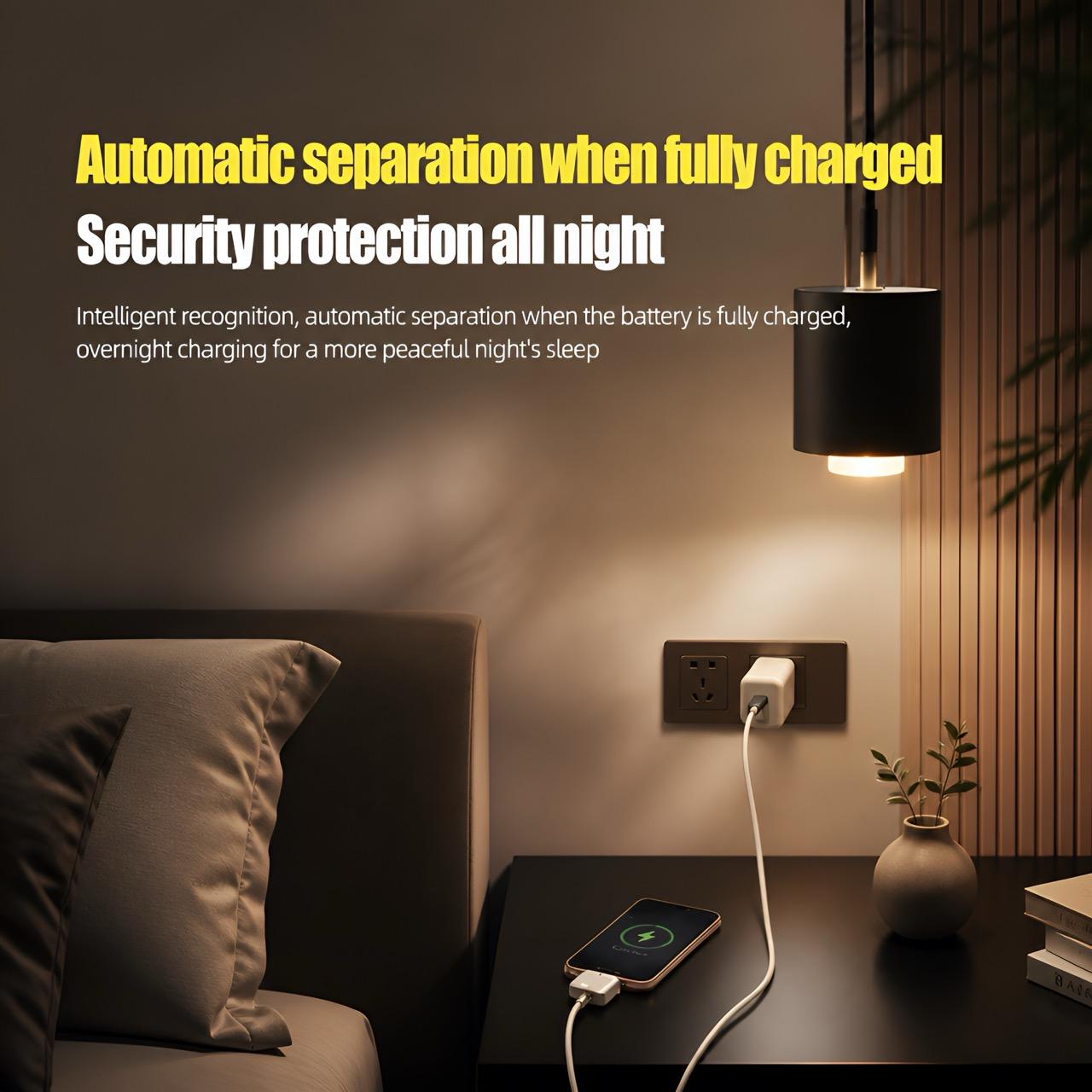 140W Type-C Physical-Disconnect Battery Guard - Auto & Self-Eject Charger. Smart Auto-Stop Charging Accessory for Mobile Smartphones. Laptops. Tablets. Anti-Overcharge Tech for Safe Overnight Use. Gift for Chargeable Devices 140W Type-C Physical-Disconnect Battery Guard - Auto & Self-Eject Charger. Smart Auto-Stop Charging Accessory for Mobile Smartphones. Laptops. Tablets. Anti-Overcharge Tech for Safe Overnight Use. Gift for Chargeable Devices
