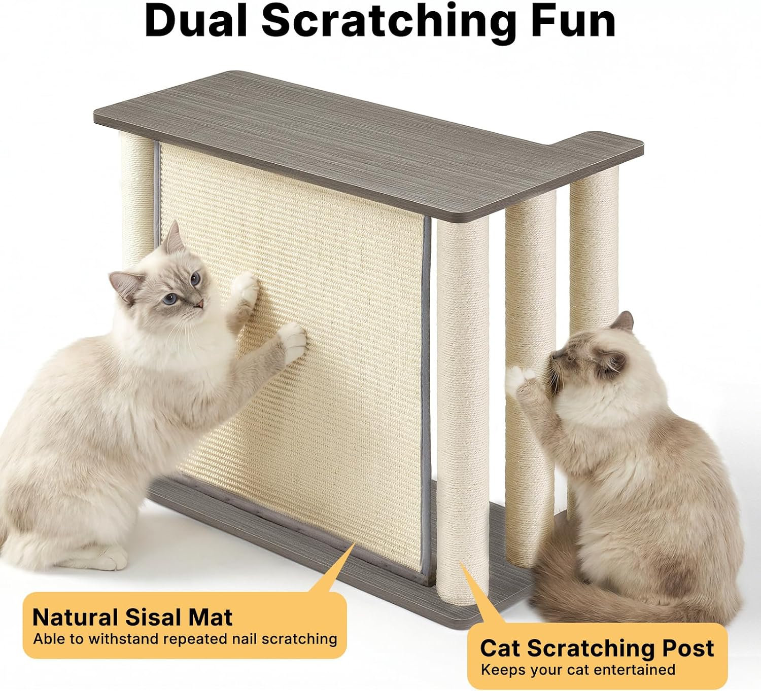 Cat Scratcher Side Table for Couch