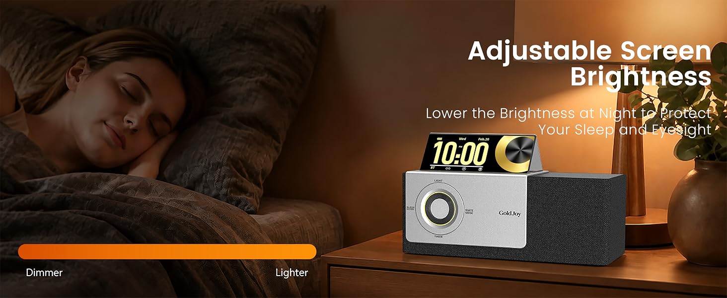 ADJUSTABLE BRIGHTNESS