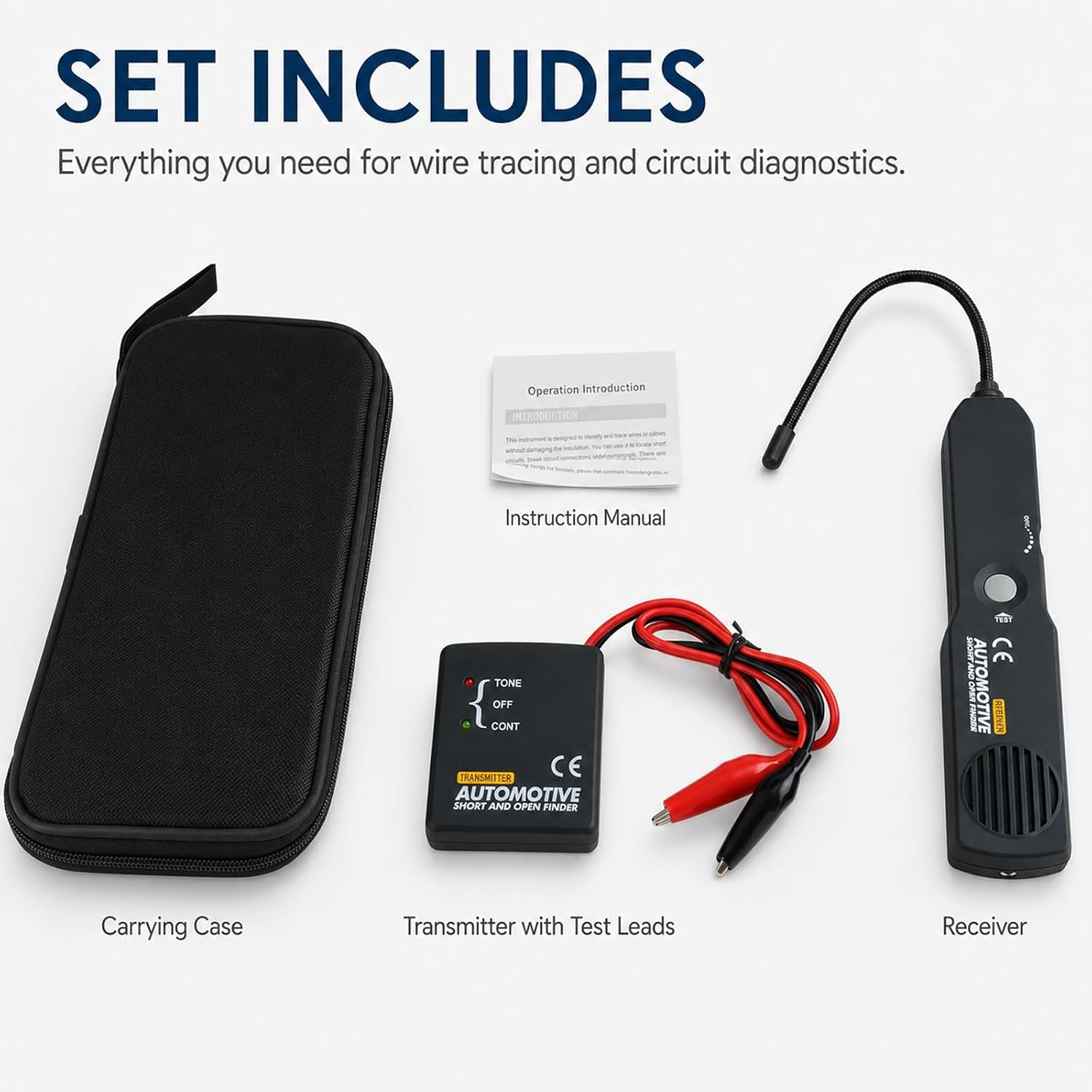 Automotive Circuit Tester – Tool for Vehicle Circuit/Cable Tracing and Fault Diagnosis