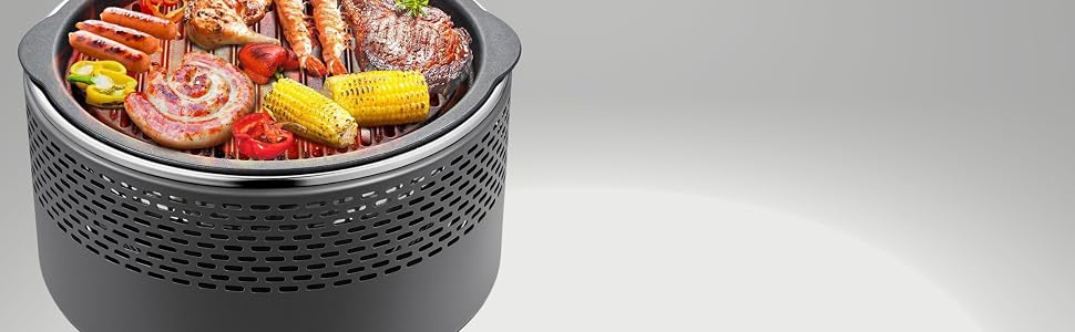 Everybody loves the flavor of charcoal grilled food