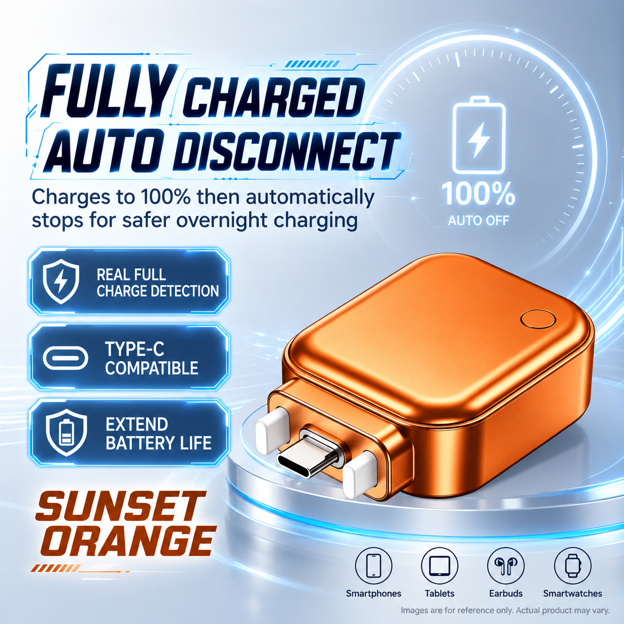 🔥Hot Sale 60% OFF ✨140W Type-C Physical-Disconnect Battery Guard - Auto & Self-Eject Charger