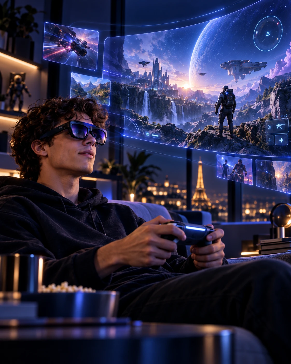 Exp&eacute;rience de gaming immersive avec les lunettes XR AR