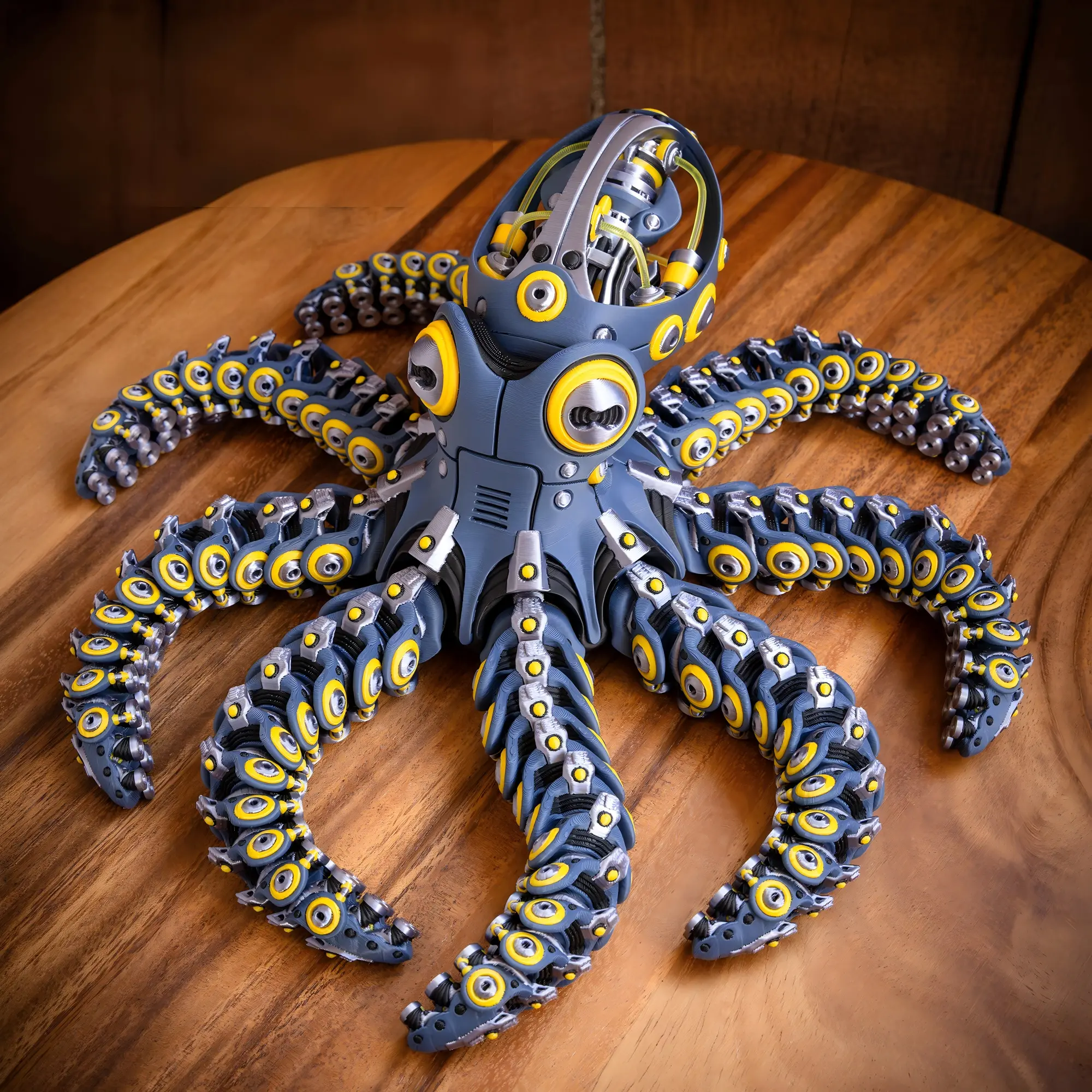 Meet Your New Mechanical Octopus Companion