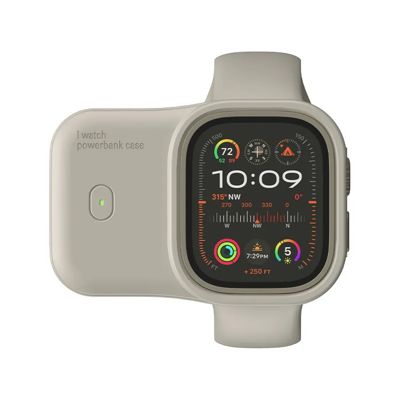 1200mAh Magnetic Wireless Power Bank for Apple Watch – Portable Type-C Rechargeable Charger