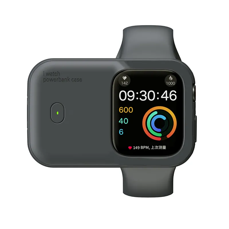 1200mAh Magnetic Wireless Power Bank for Apple Watch – Portable Type-C Rechargeable Charger