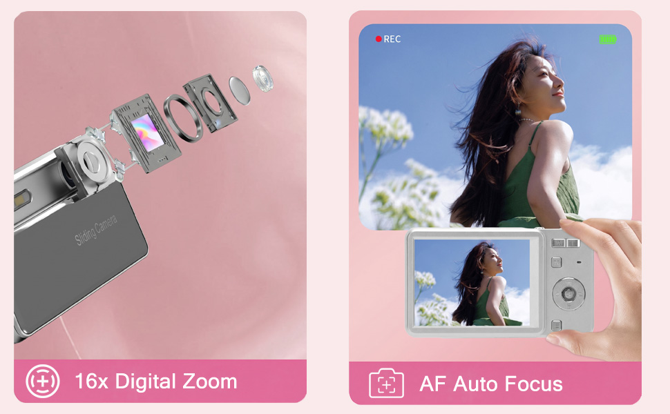 Small Digital Camera for Kids Teens Boys and Girls
