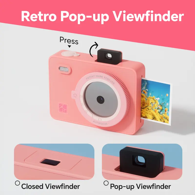 Z5s 2-in-1 Portable Instant Camera & Phone Printer