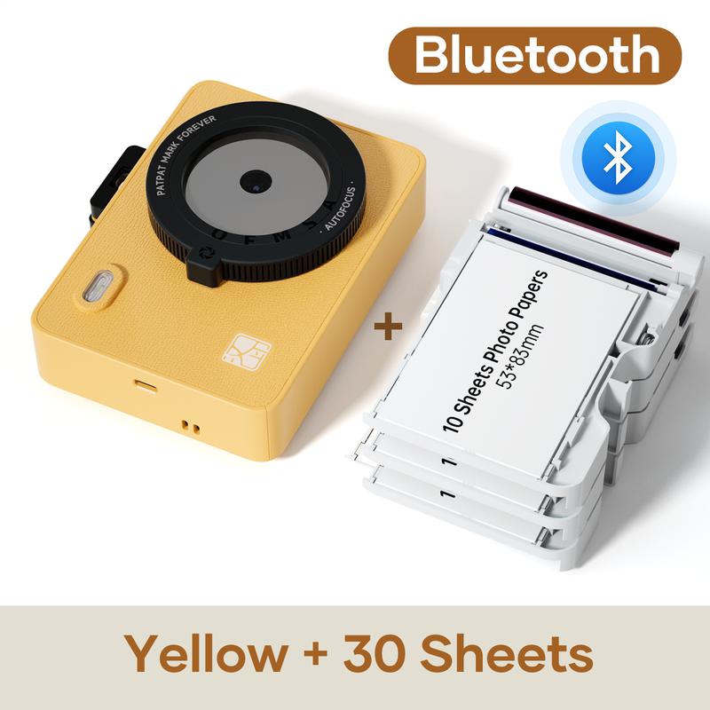 Z5s 2-in-1 Portable Instant Camera & Phone Printer