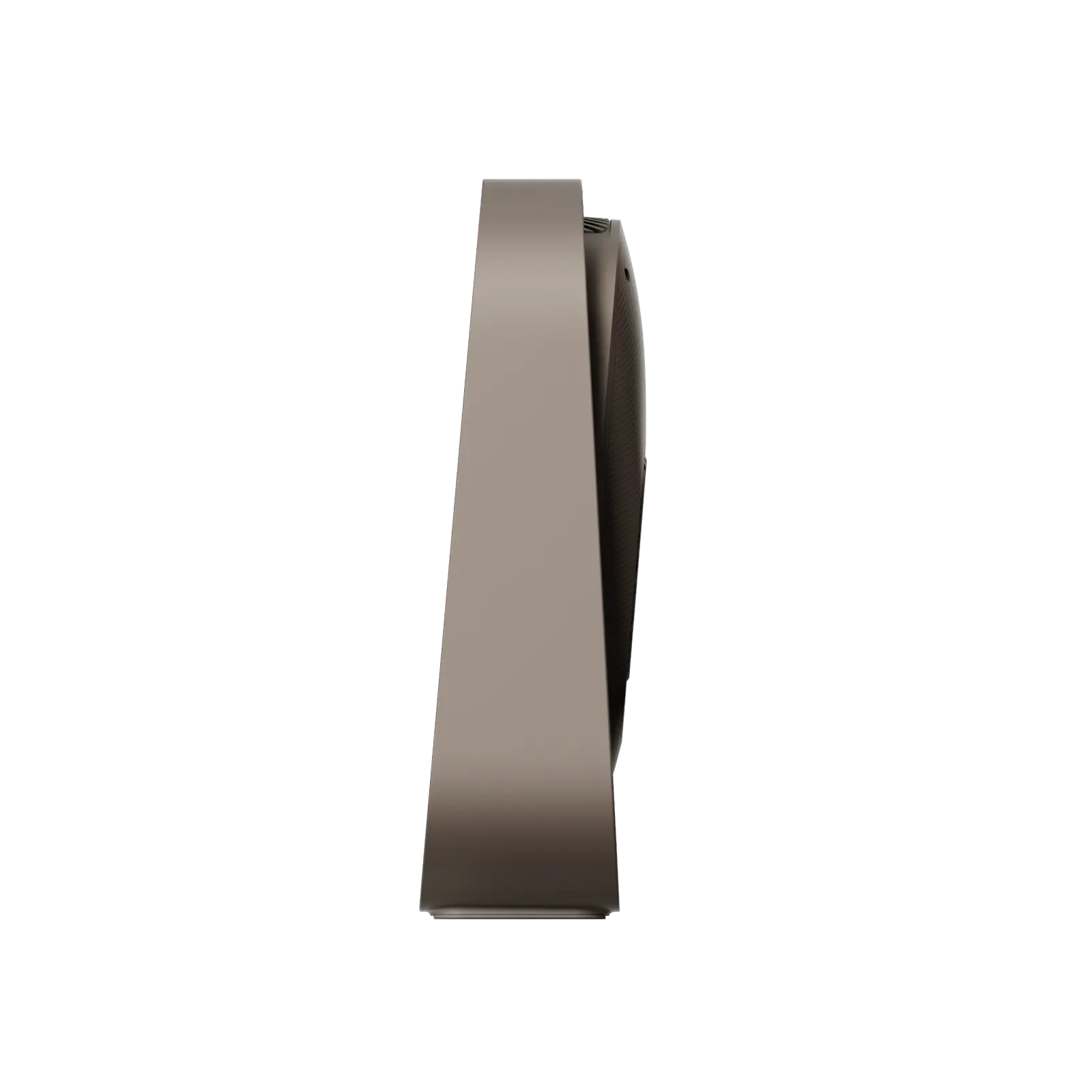 Slim side profile inside the integrated pivot frame