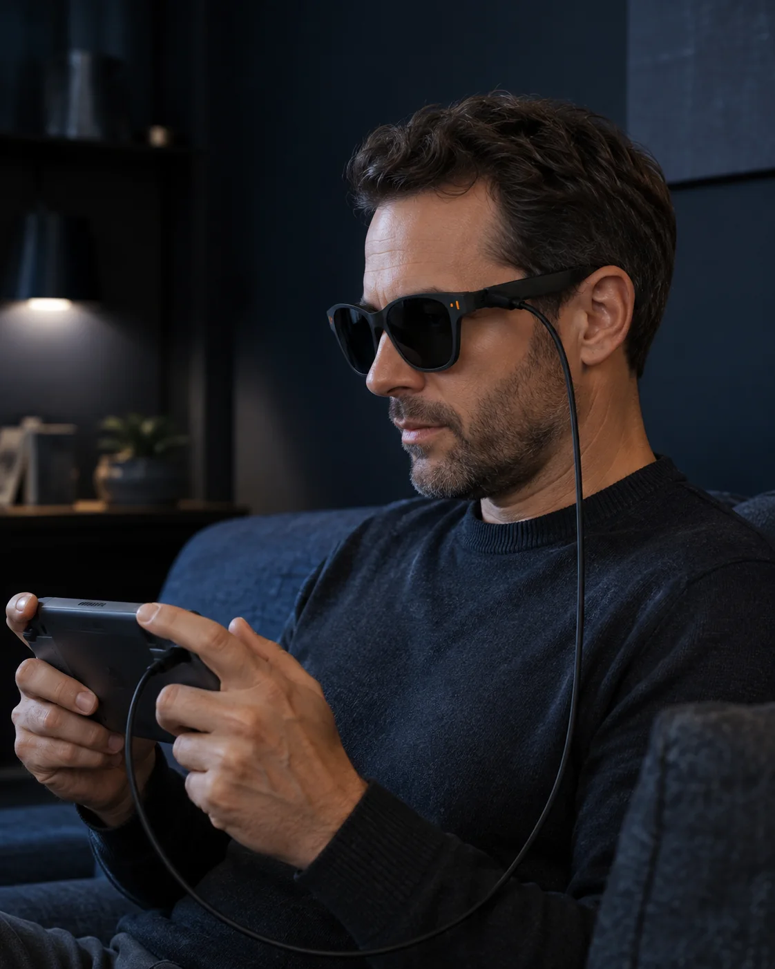 Gaming mit XR AR Glasses und kompatiblem Ger&auml;t