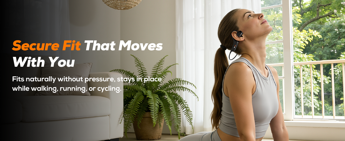 MusicCam Bone Conduction Headphones with Camera