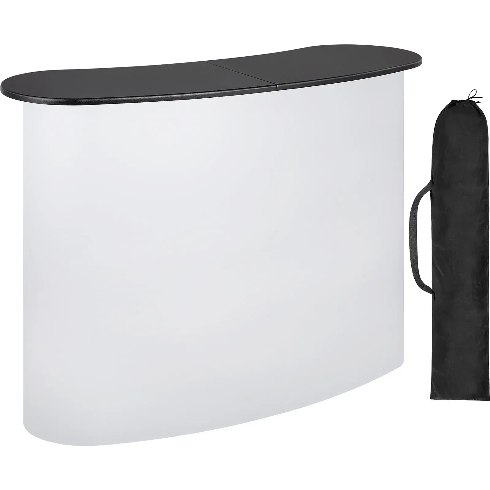 Portable Tension-Fabric Display Stand