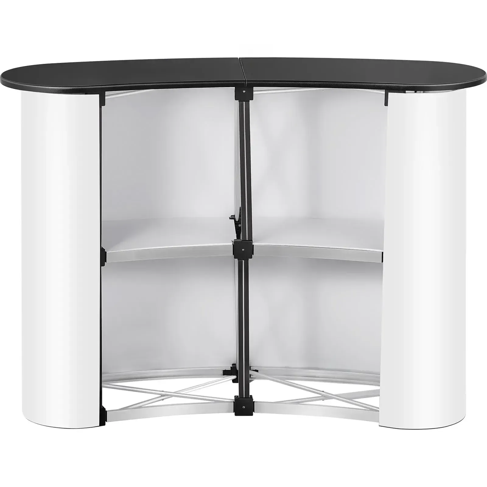 Portable Tension-Fabric Display Stand