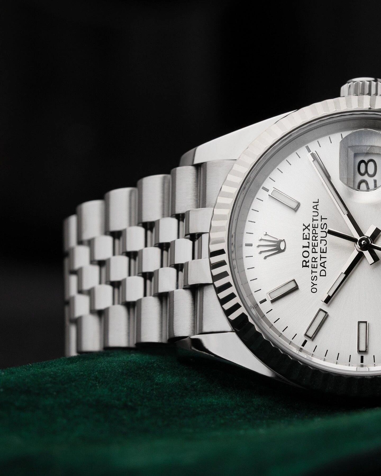 Zahlung per Nachnahme, Qualität garantiert.Land-Dweller 40 mm 127334 – Luxus Uhr aus Oystersteel & Weißgold