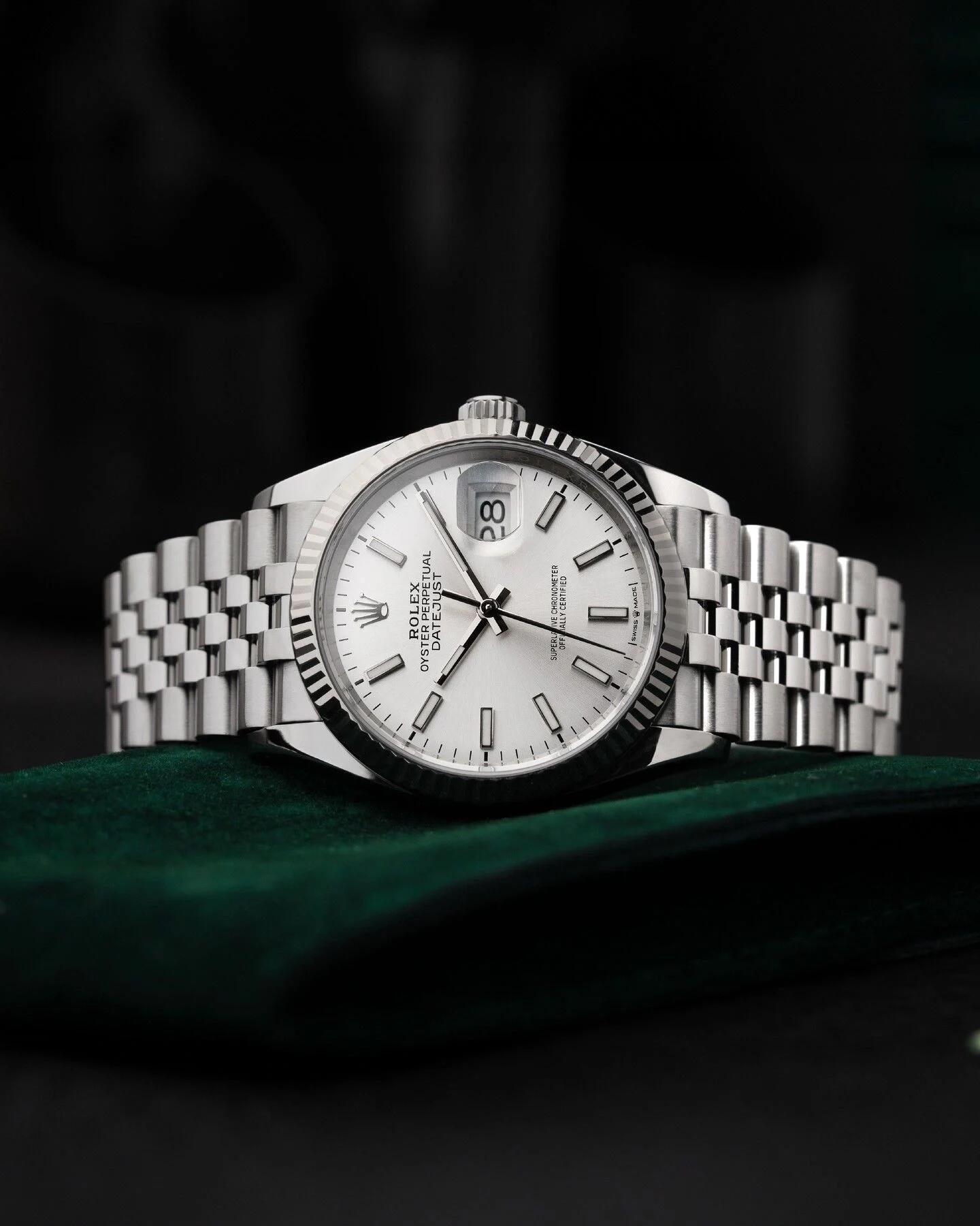 Zahlung per Nachnahme, Qualität garantiert.Land-Dweller 40 mm 127334 – Luxus Uhr aus Oystersteel & Weißgold