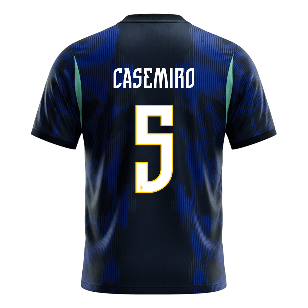 Brazil World Cup Udebanetrøje 2026 CASEMIRO #5 – Billede 9