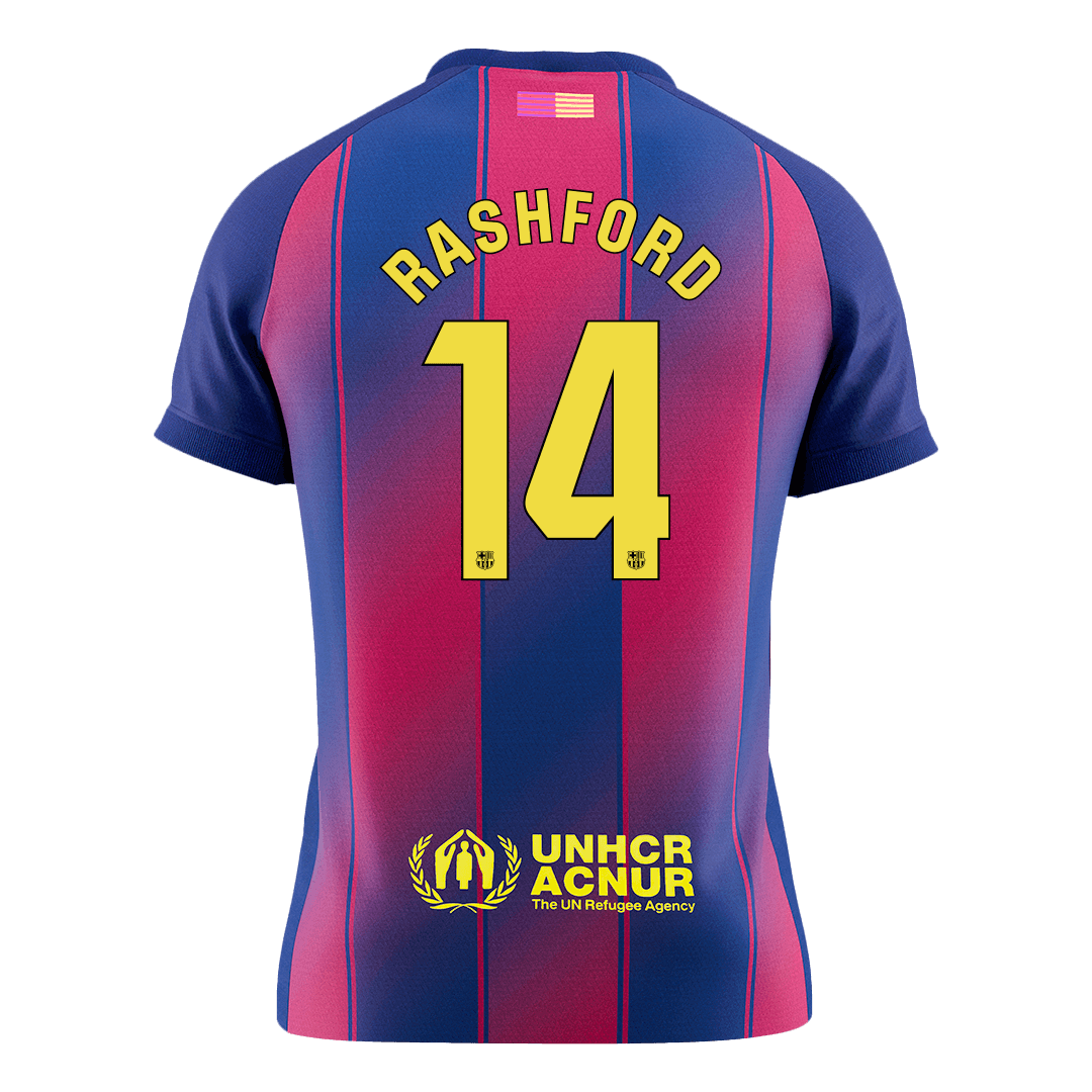 Barcelona Hjemmetrøje 2025/26 RASHFORD #14 – Billede 9