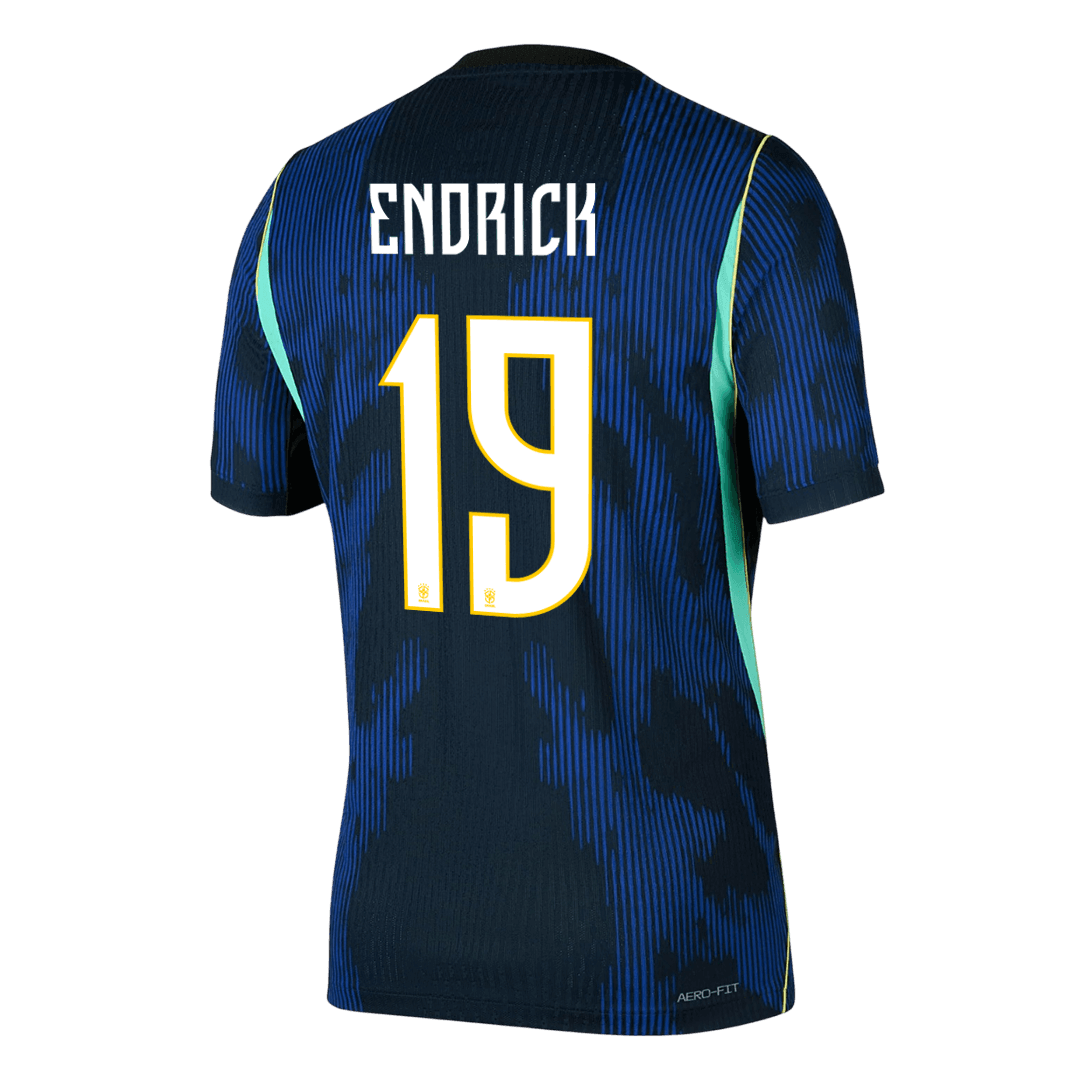 Brazil World Cup Udebanetrøje Spillerversion 2026 ENDRICK #19 – Billede 3