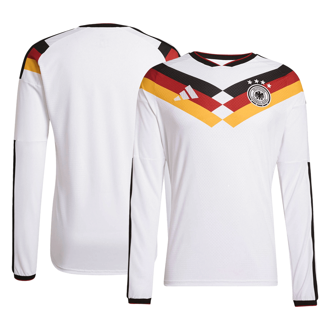Germany World Cup Langærmet Hjemmebanetrøje 2026 – Billede 8