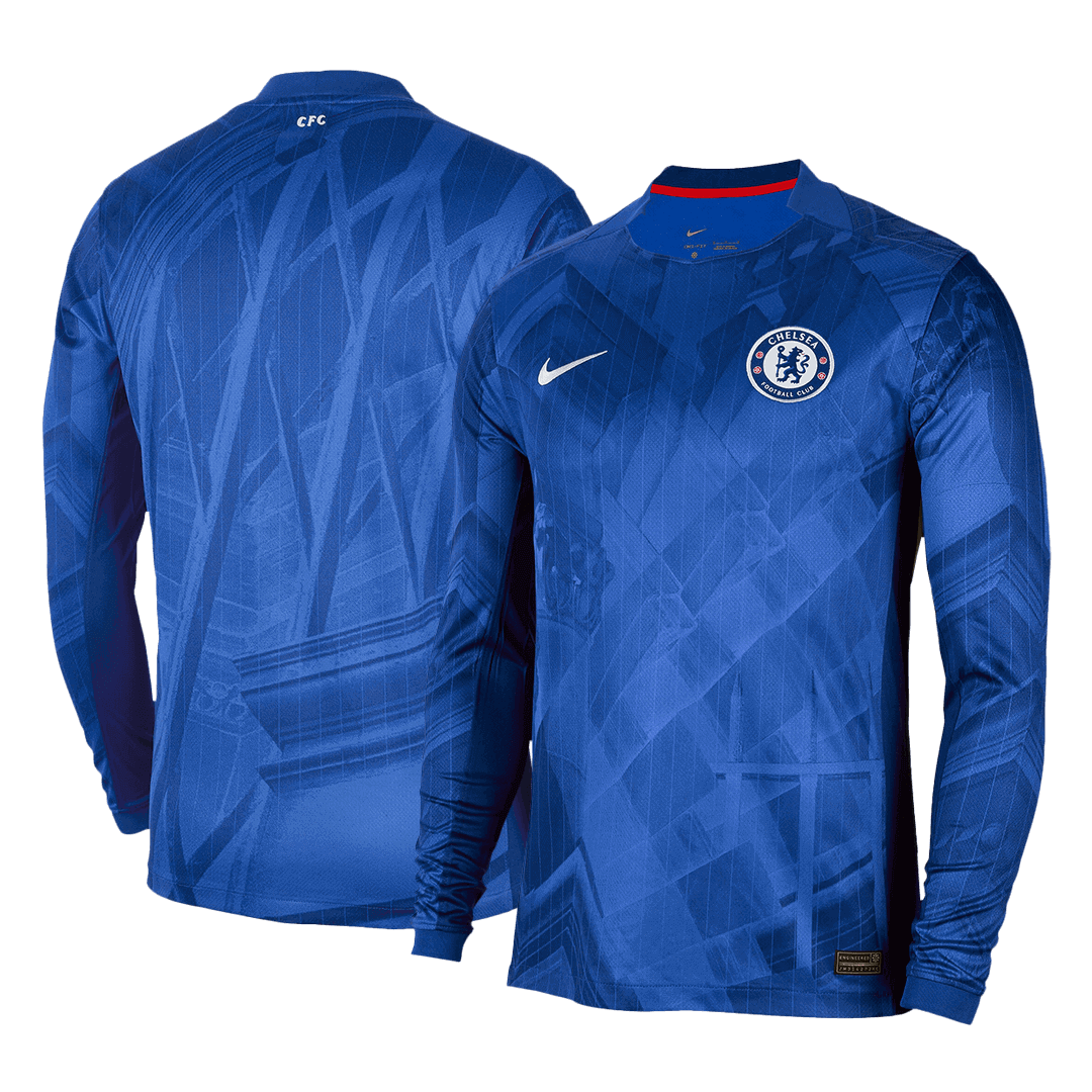 Chelsea Langærmet Hjemmebanetrøje 2025/26 – Billede 10