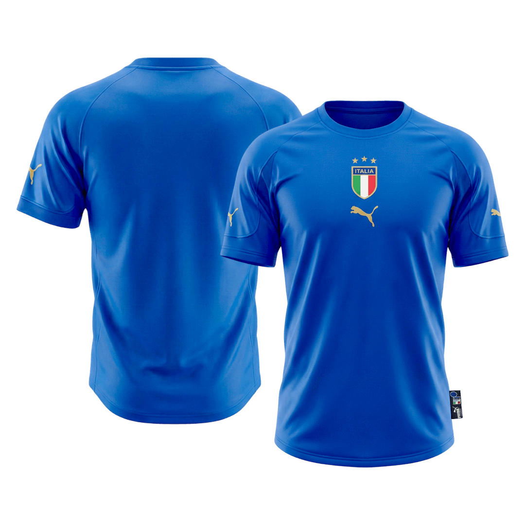 Italy Retro Hjemmebanetrøje 2004 – Billede 7