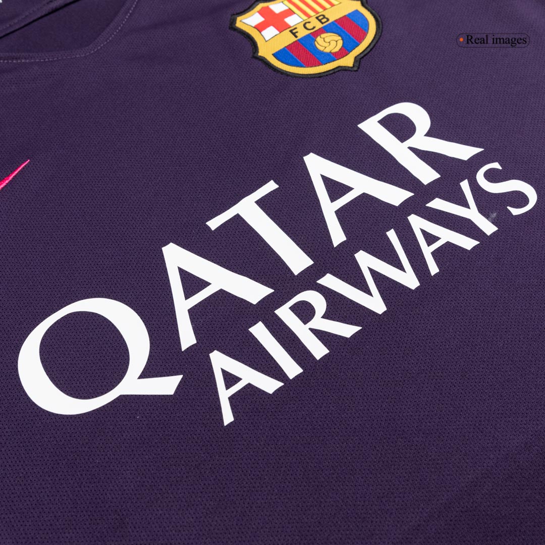 Barcelona Retro Udebanetrøje 2016/17 – Billede 6