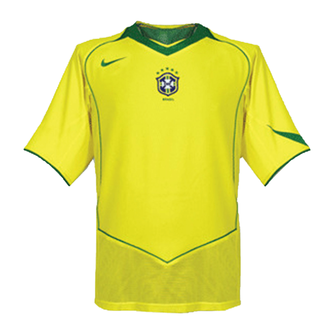 Brazil Retro Hjemmebanetrøje 2004