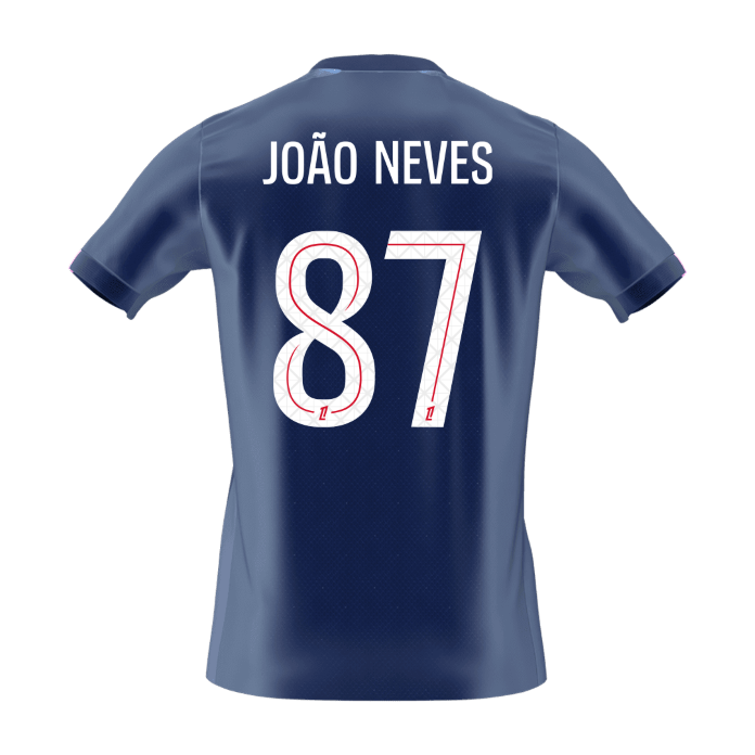 PSG Hjemmetrøje 2025/26 JOÃO NEVES #87 [PREMIUM]