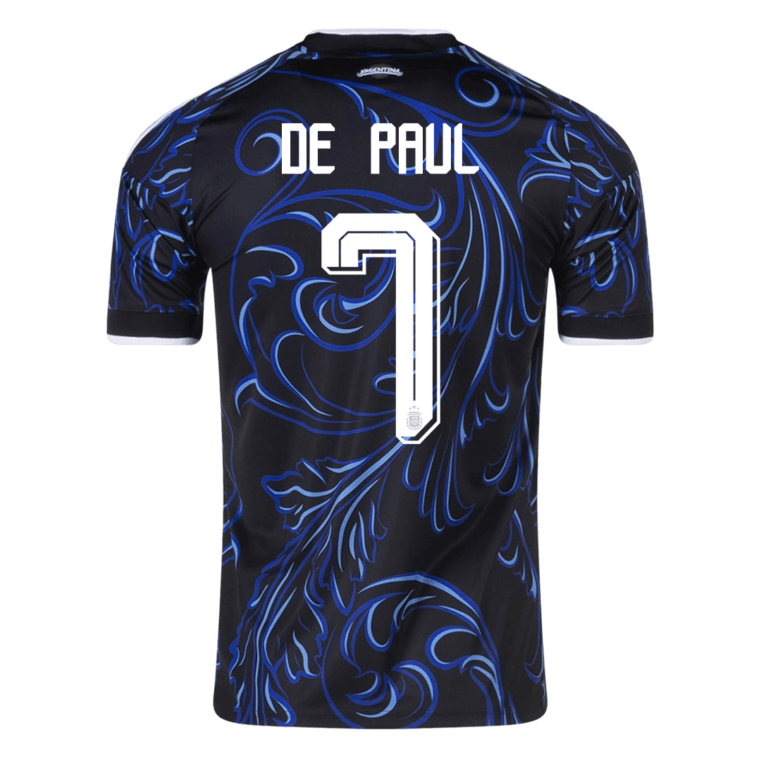 Argentina World Cup Udebanetrøje 2026 DE PAUL #7 – Billede 9