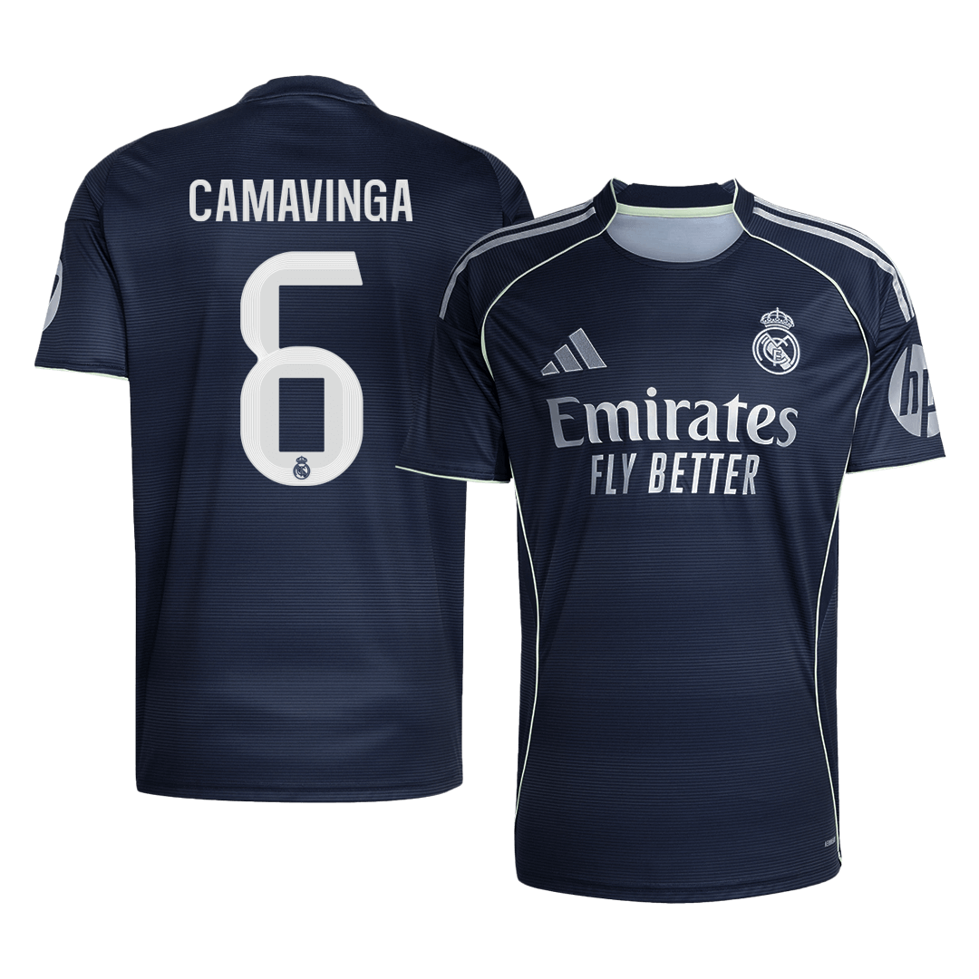 Real Madrid Udebanetrøje 2025/26 CAMAVINGA #6 [PREMIUM]