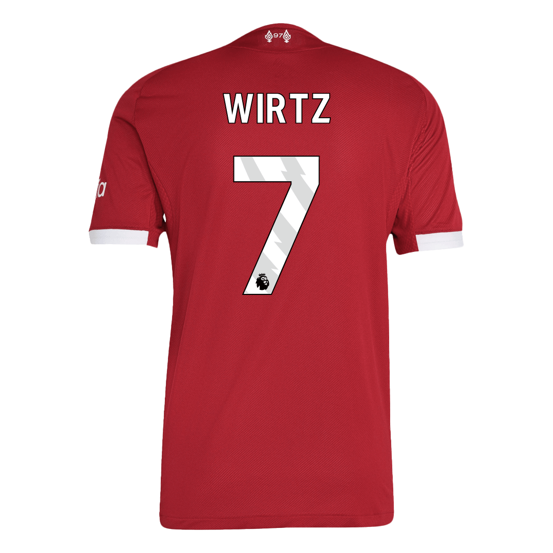 Liverpool Hjemmebanetrøje Spillerversion 2025/26 WIRTZ #7 – Billede 10