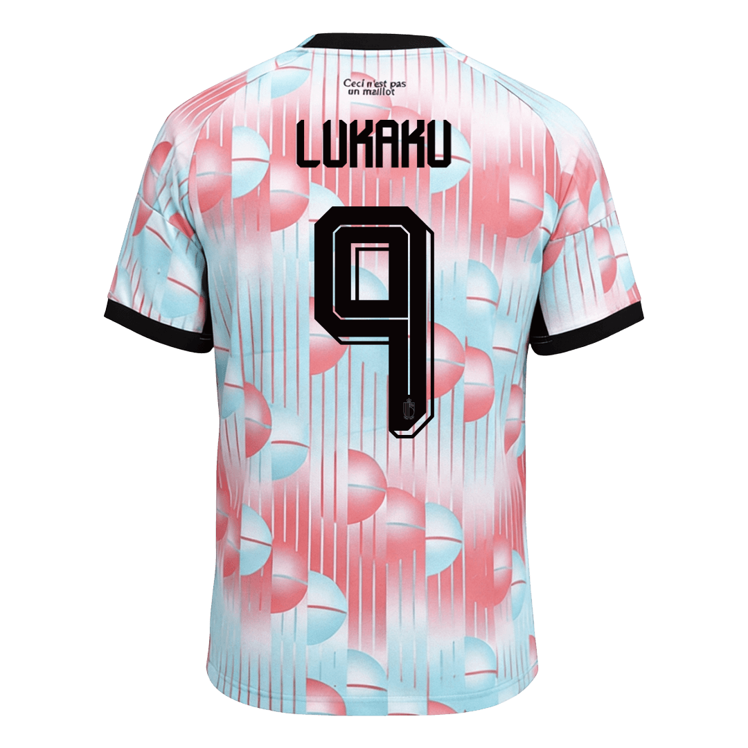 Belgium World Cup Udebanetrøje 2026 LUKAKU #9 – Billede 9