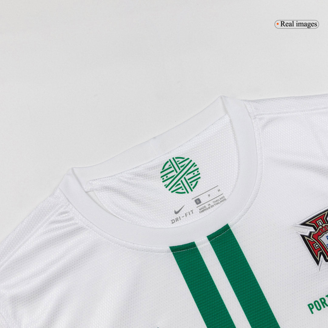 Portugal Retro Udebanetrøje 2012 – Billede 7