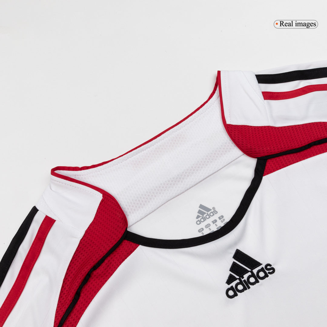 AC Milan Retro Langærmet Udebanetrøje 2006/07 – Billede 9
