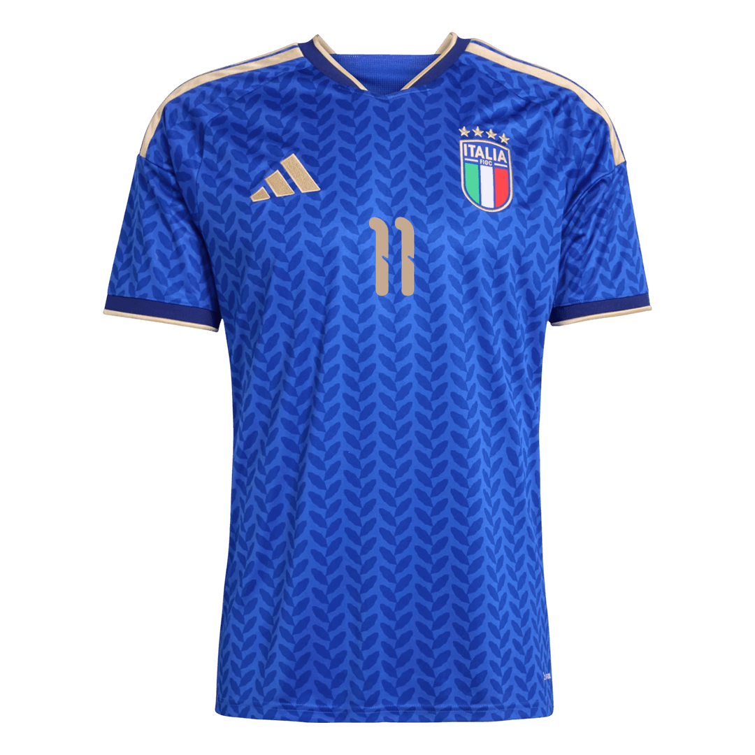 Italy World Cup Hjemmetrøje 2026 RASPADORI #11 [PREMIUM]