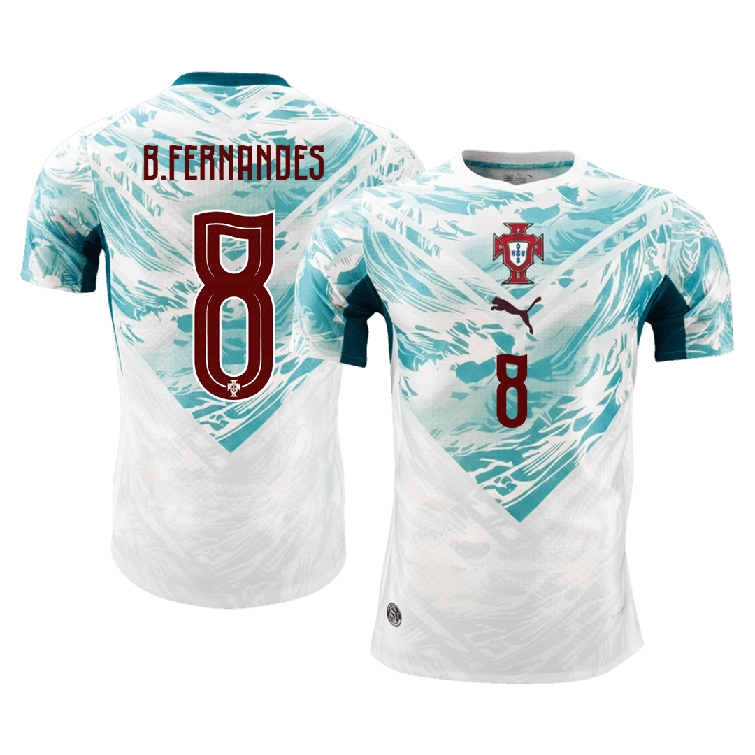 Portugal World Cup Udebanetrøje Spillerversion 2026 B.FERNANDES #8