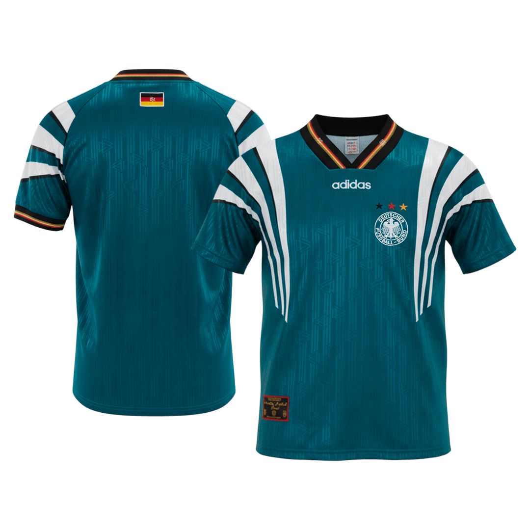 Germany Retro Udebanetrøje 1996/97 – Billede 8
