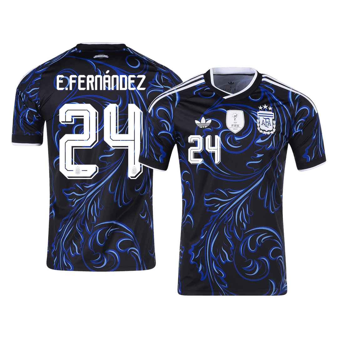 Argentina World Cup Udebanetrøje 2026 E. FERNÁNDEZ